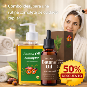 COMBO SHAMPOO + ACEITE DE BATANA