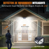 PACK DE REFLECTORES SOLARES CON SENSOR DE MOVIMIENTO